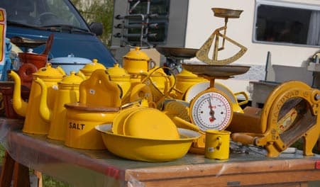 Vorbasse marked - Billede ting på et bord