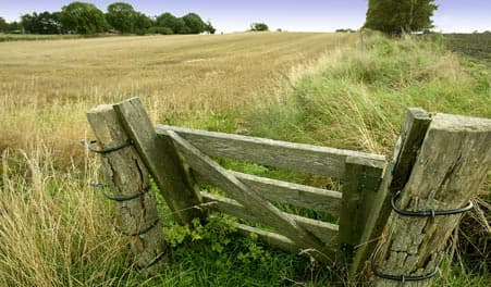 Sporet ved Venslev Huse