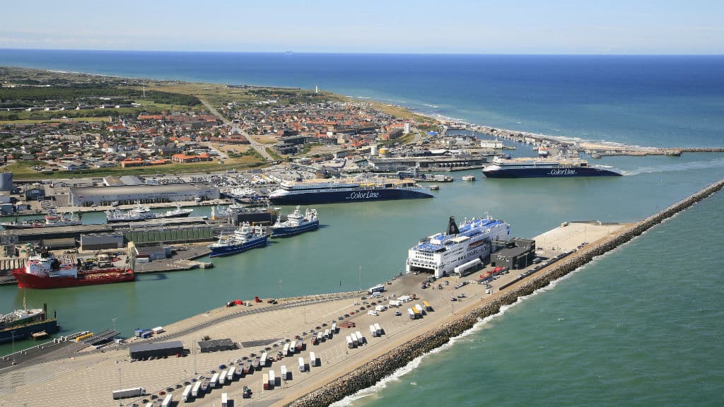 Der Hafen von Hirtshals