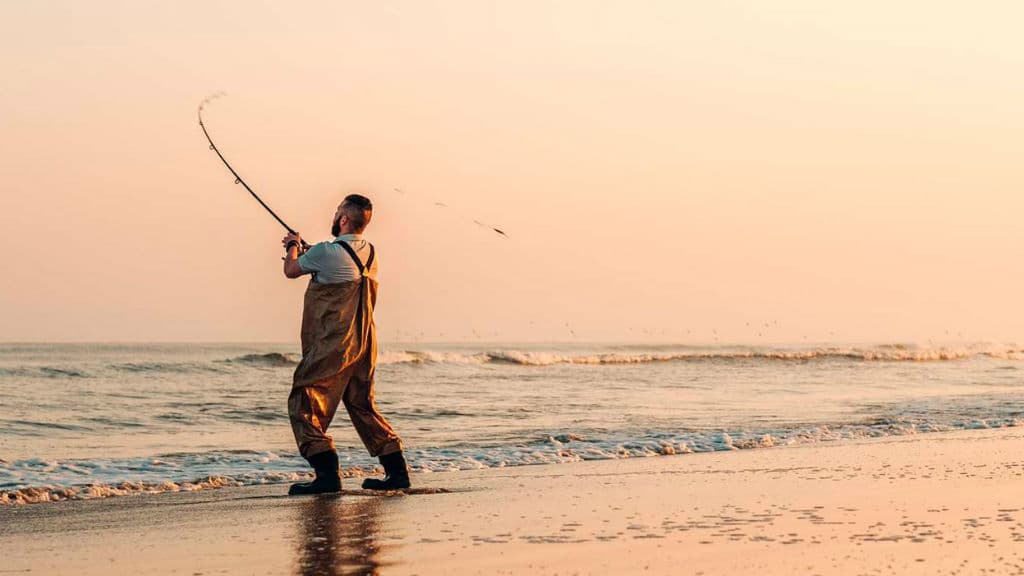 Fischerei am Strand, Hirtshals