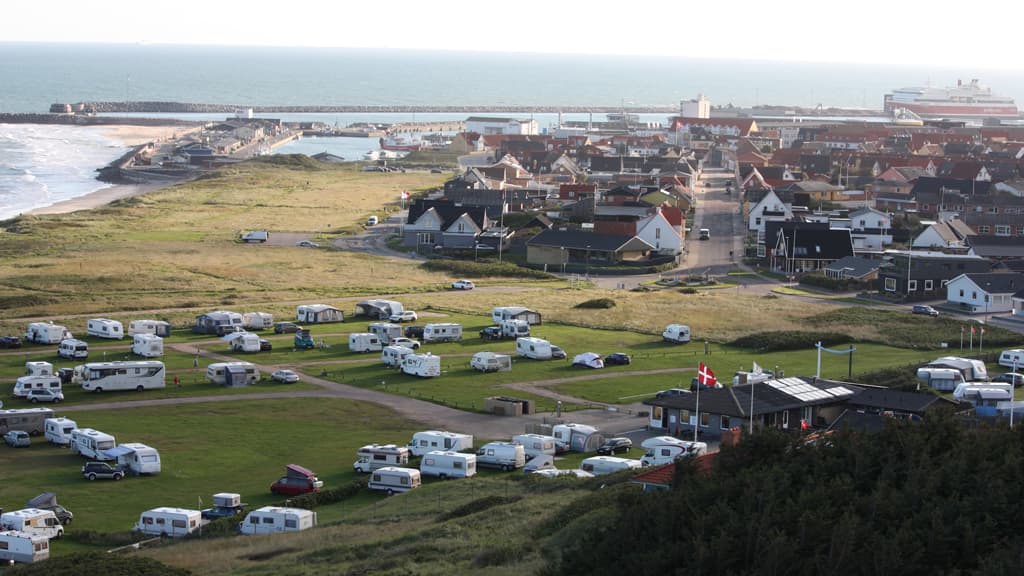 Hirtshals Camping, udsigt