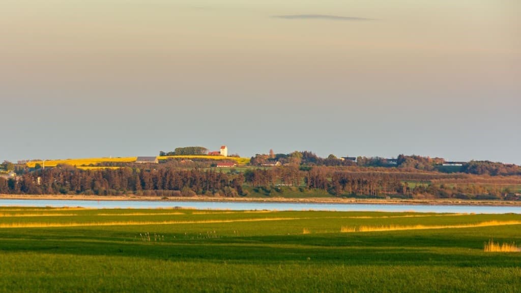 Udsigt fra teltpladsen