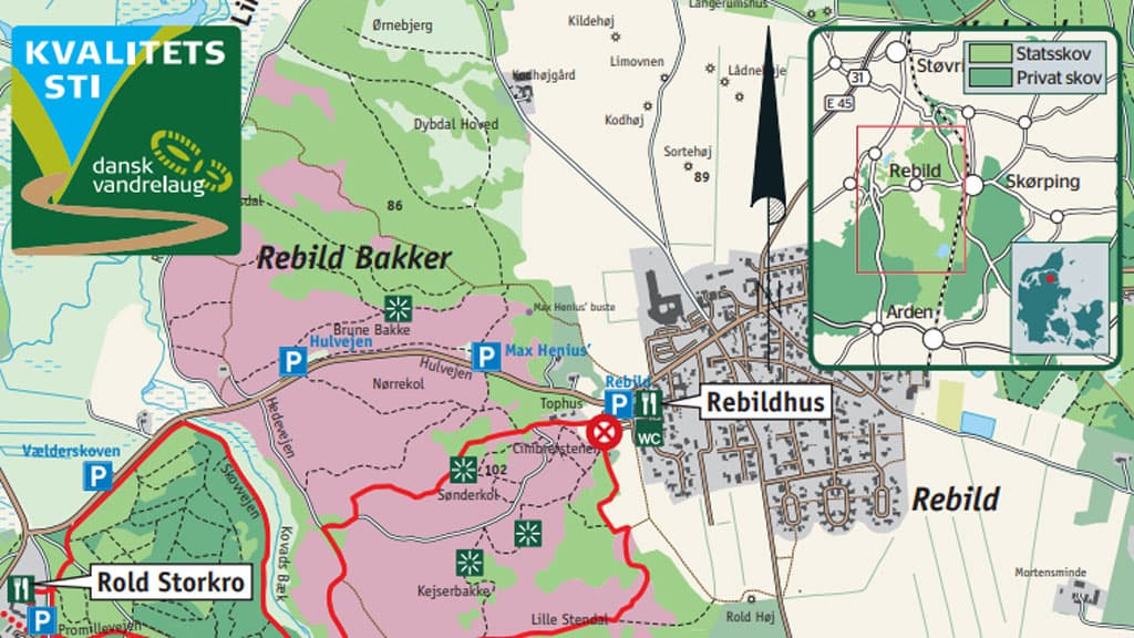 Gastronomisk kvalitetssti i Rebild