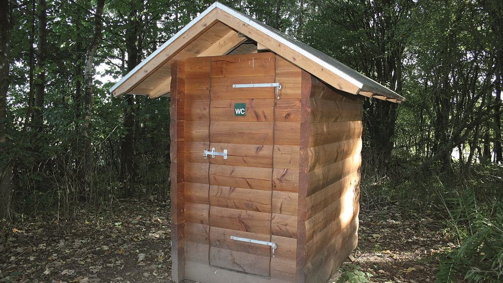 Shelter- og teltplads ved Lindenborg Å