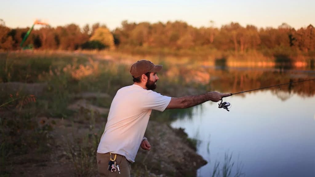 Angeln im Hornum Sø