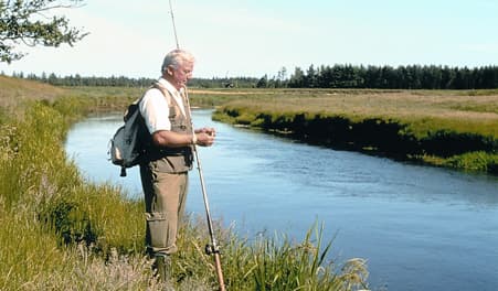 Fiskeri i Lerkenfeld Å