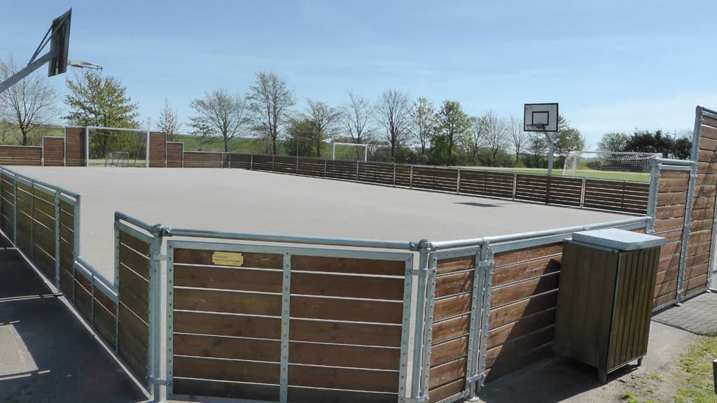 Shelters på Katbakken i Øster Hornum