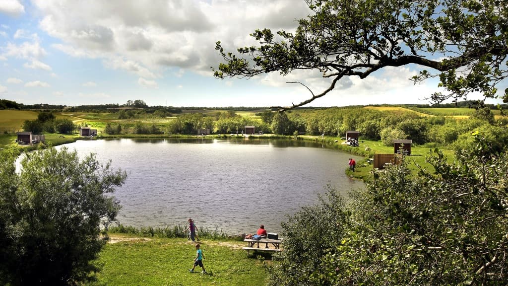 Angeln im Volstrup Fiskepark (Angelpark)