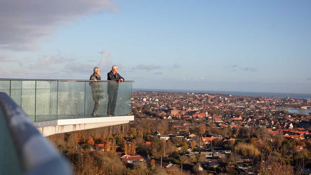 Udsigtsplatform på Pikkerbakken