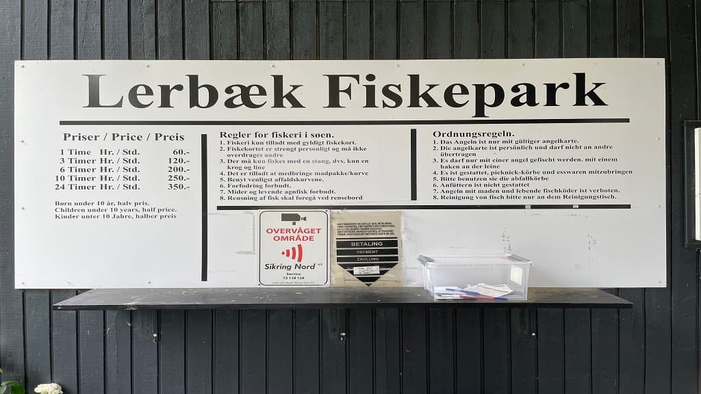 Der Anglerpark in Lerbæk 