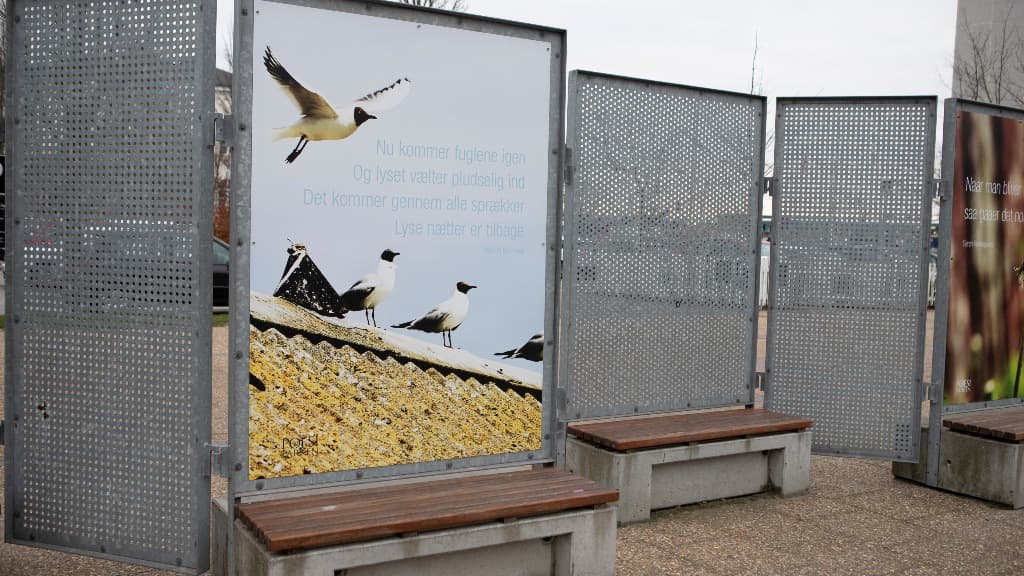 Der Poesiepark in Frederikshavn