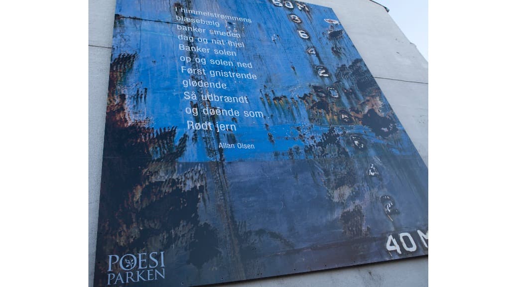 Der Poesiepark in Frederikshavn