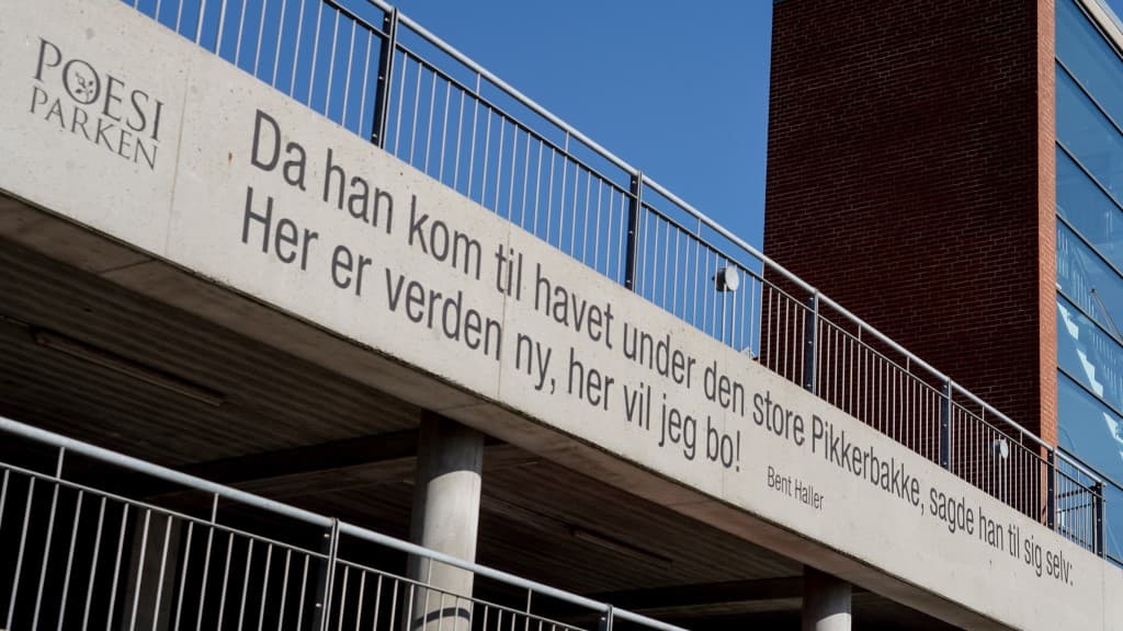 Der Poesiepark in Frederikshavn