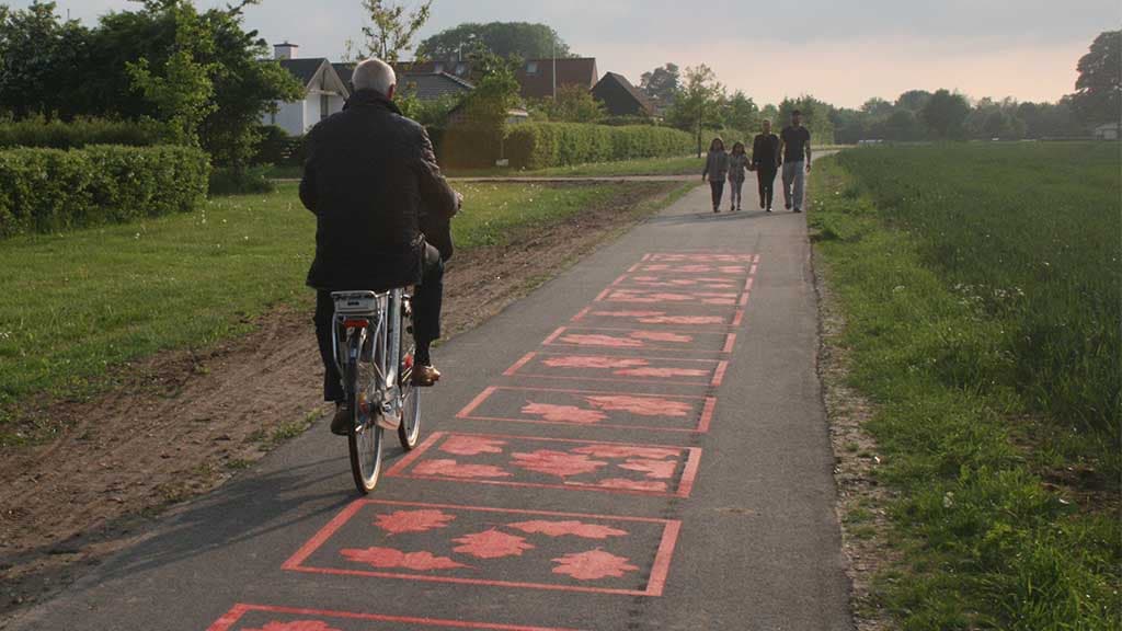 Vævespor på Rølkærstien