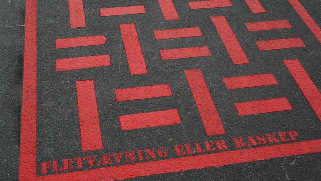 Vævespor på Rølkærstien