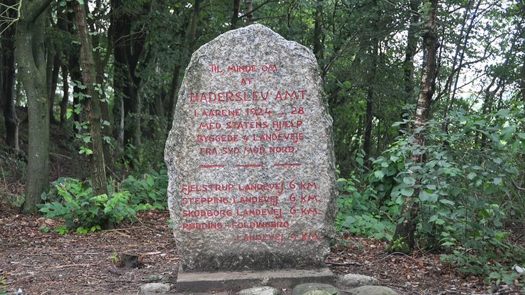 Dover rasteplads mindesten for vejstykke