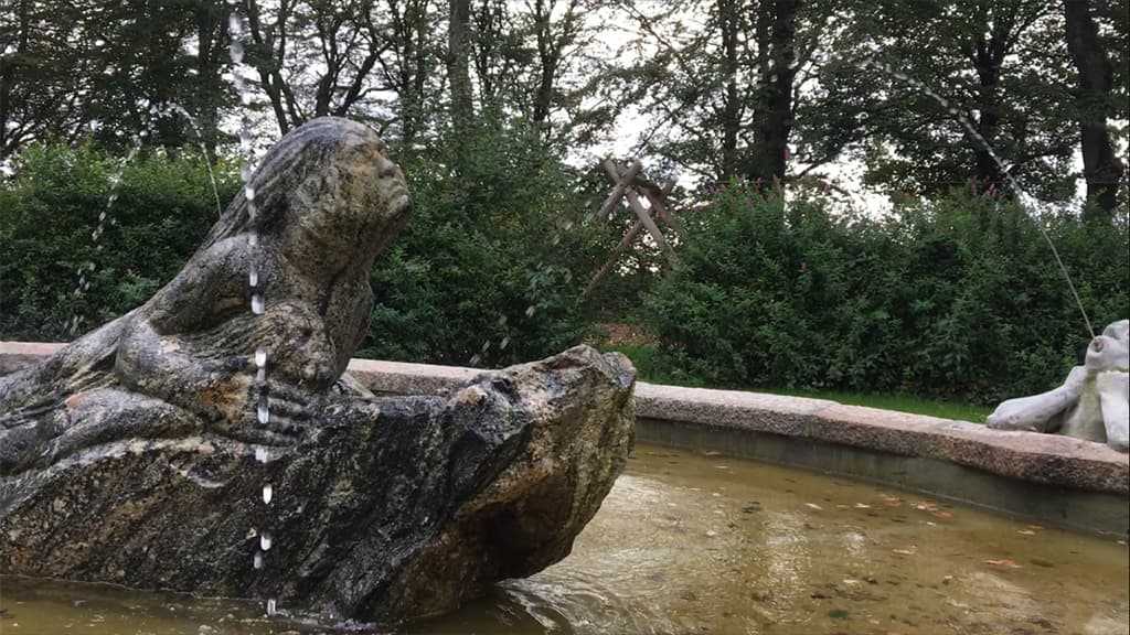 Havfruespringvandet i Bække Anlæg