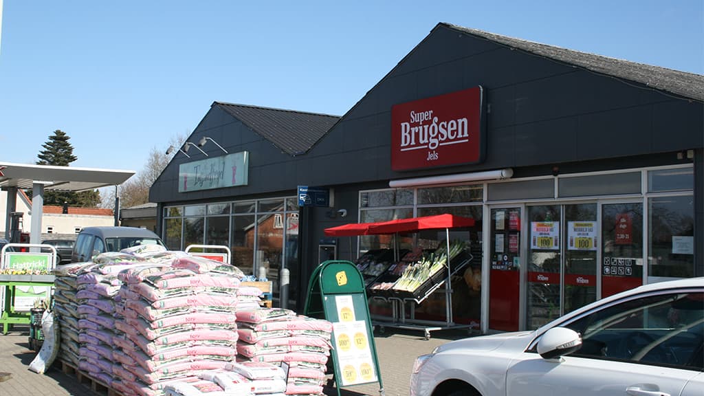 Brugsen i Jels - indkøbsmulighed langs Hærvejen