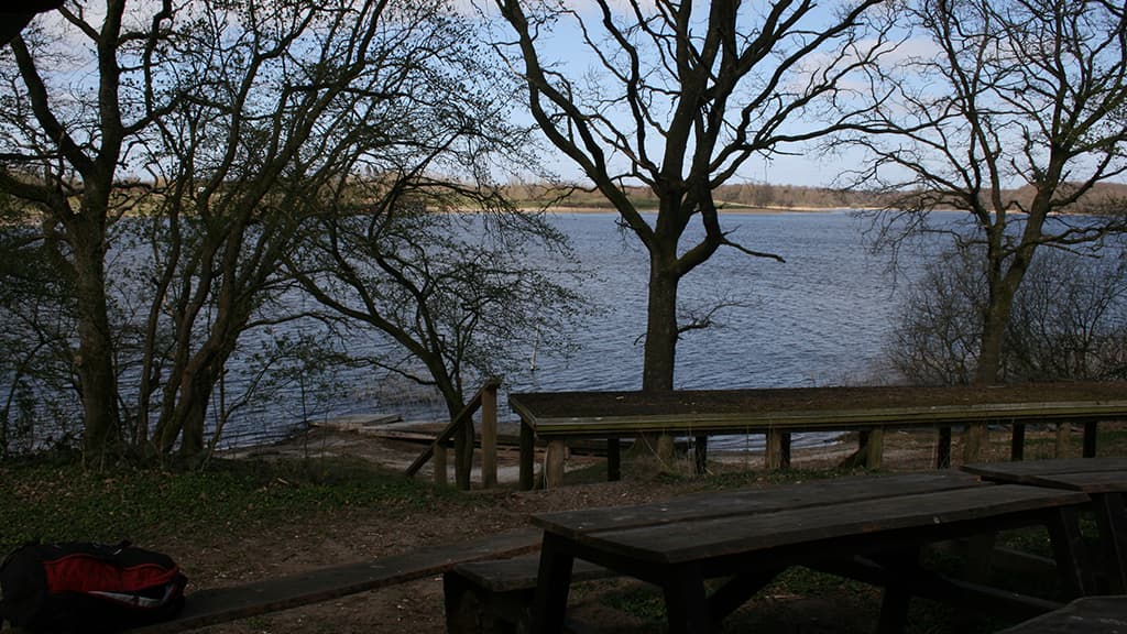 Udsigt fra Shelter Frejas Gård, Jels