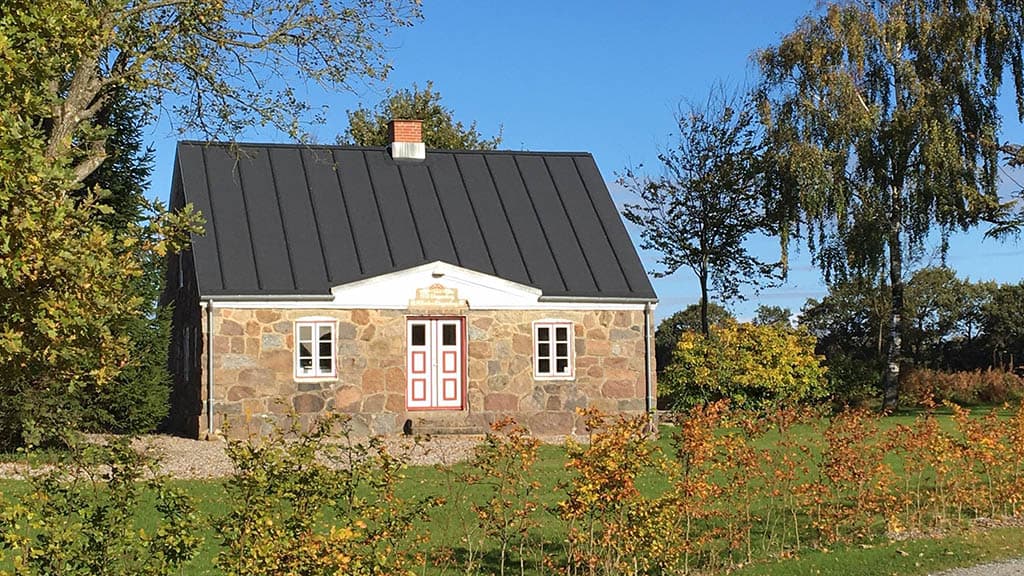 Bygningen Frihed ved Kongeåen