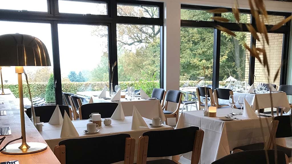 Hotel Skibelund Krat bordopdækning