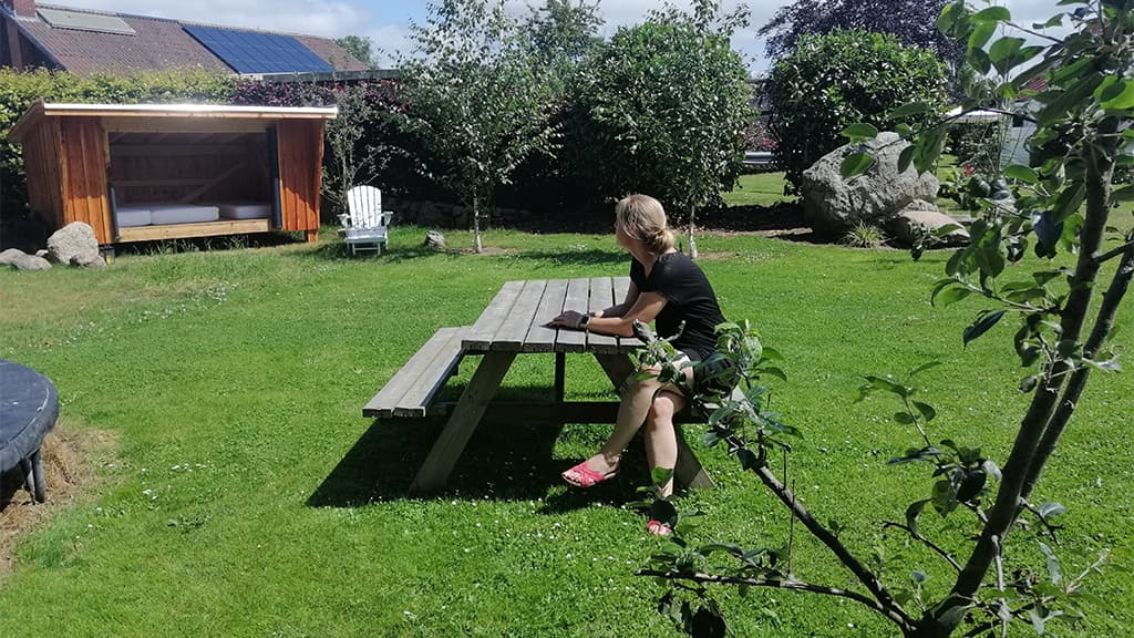 Shelters i Jels - tæt ved hærvejen.