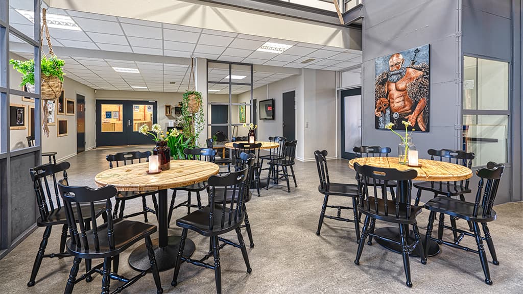 Café Frigg i Thorhallen, Jels Kultur og Sportscenter