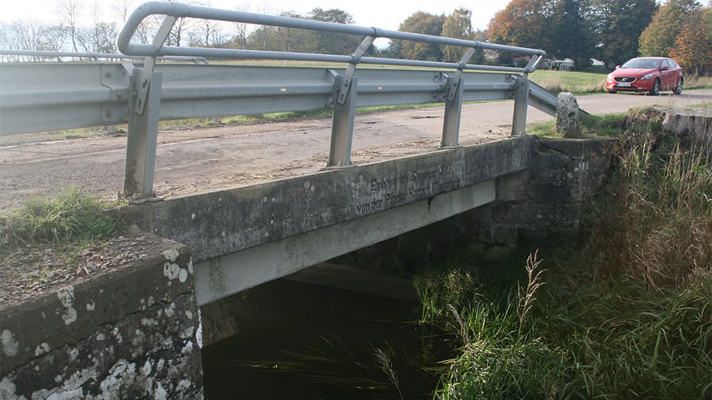 Bro over Jels Å ved Mojbøl