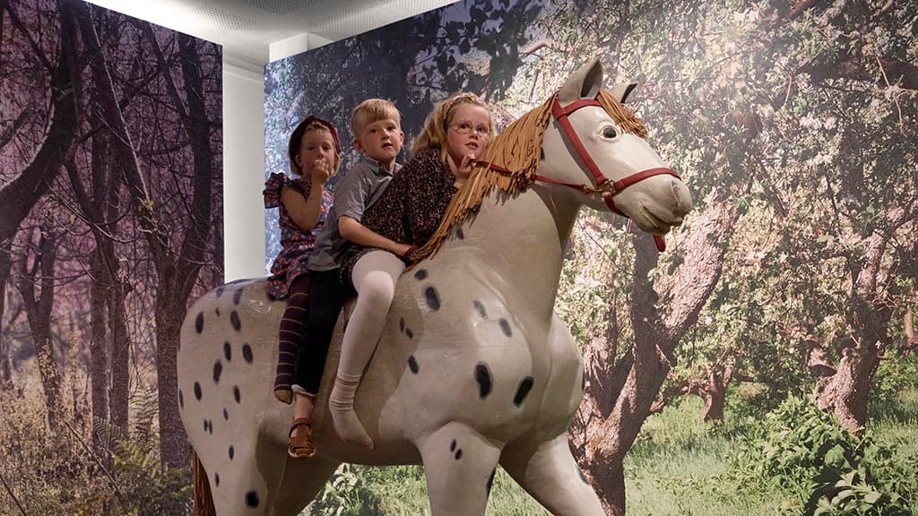 Pippi Langstrømpes hest på Vejen Kunstmuseum