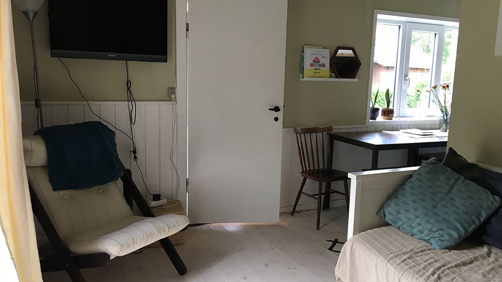 Overnatning tæt ved Hærvejen i Jels