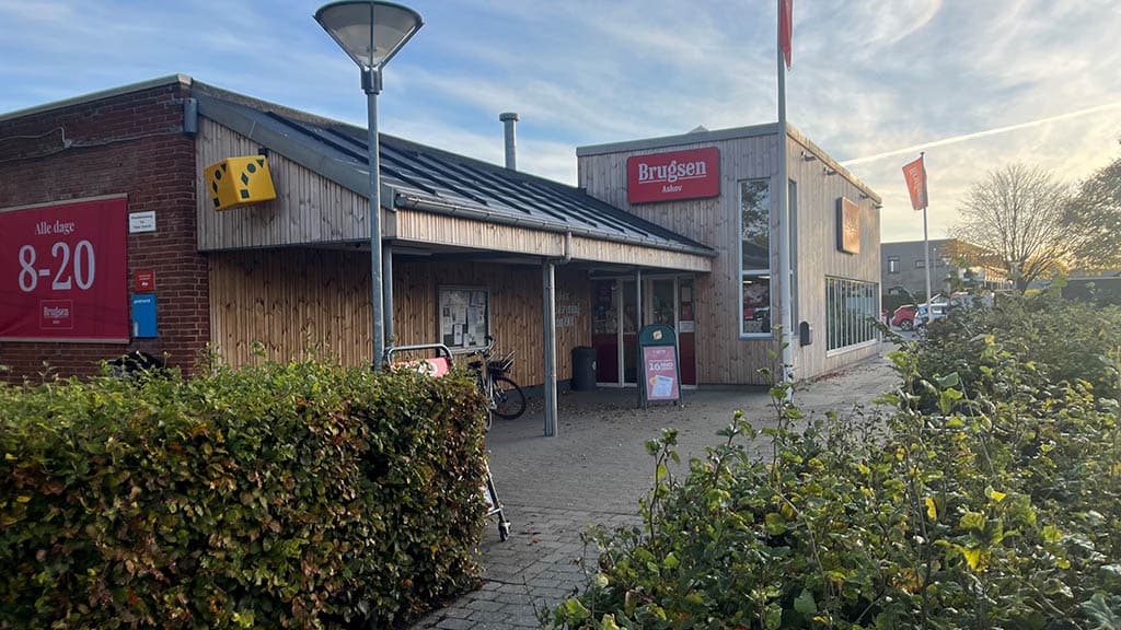 Brugsen, Askov - tæt ved Hærvejsruten