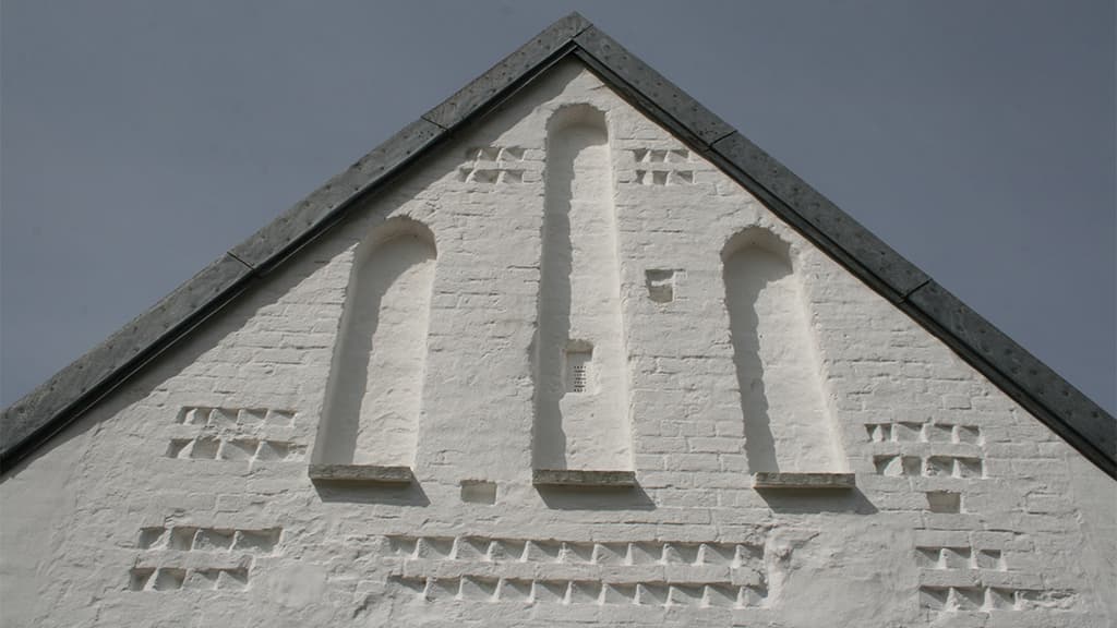 Bygningsdetalje Bække Kirke