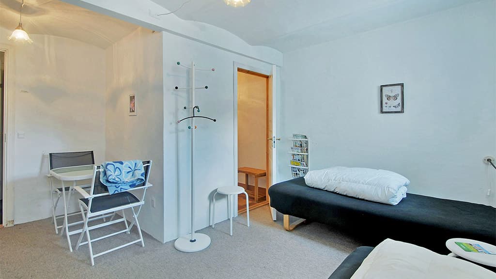 Slotsgården værelse