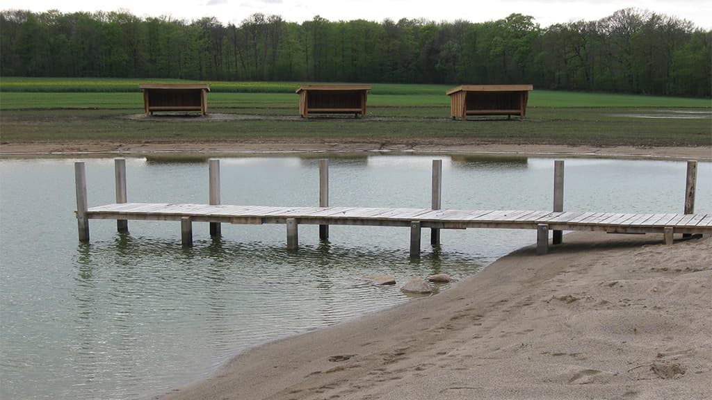 Københoved Skov - primitiv overnatning