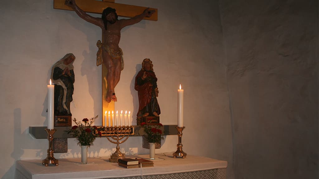 Altertavle Skrave Kirke