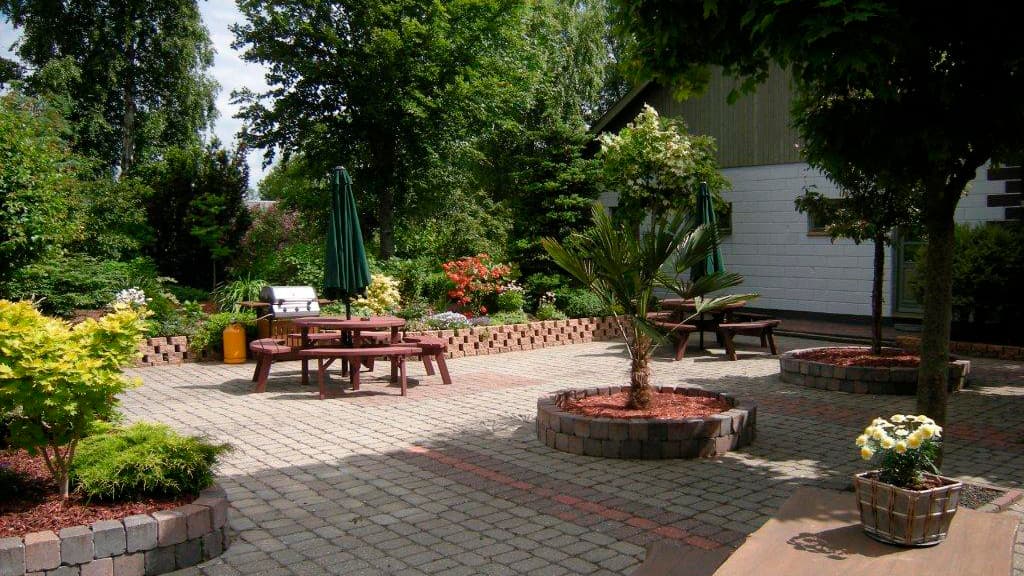 Jels Bed and Breakfast gårdhave