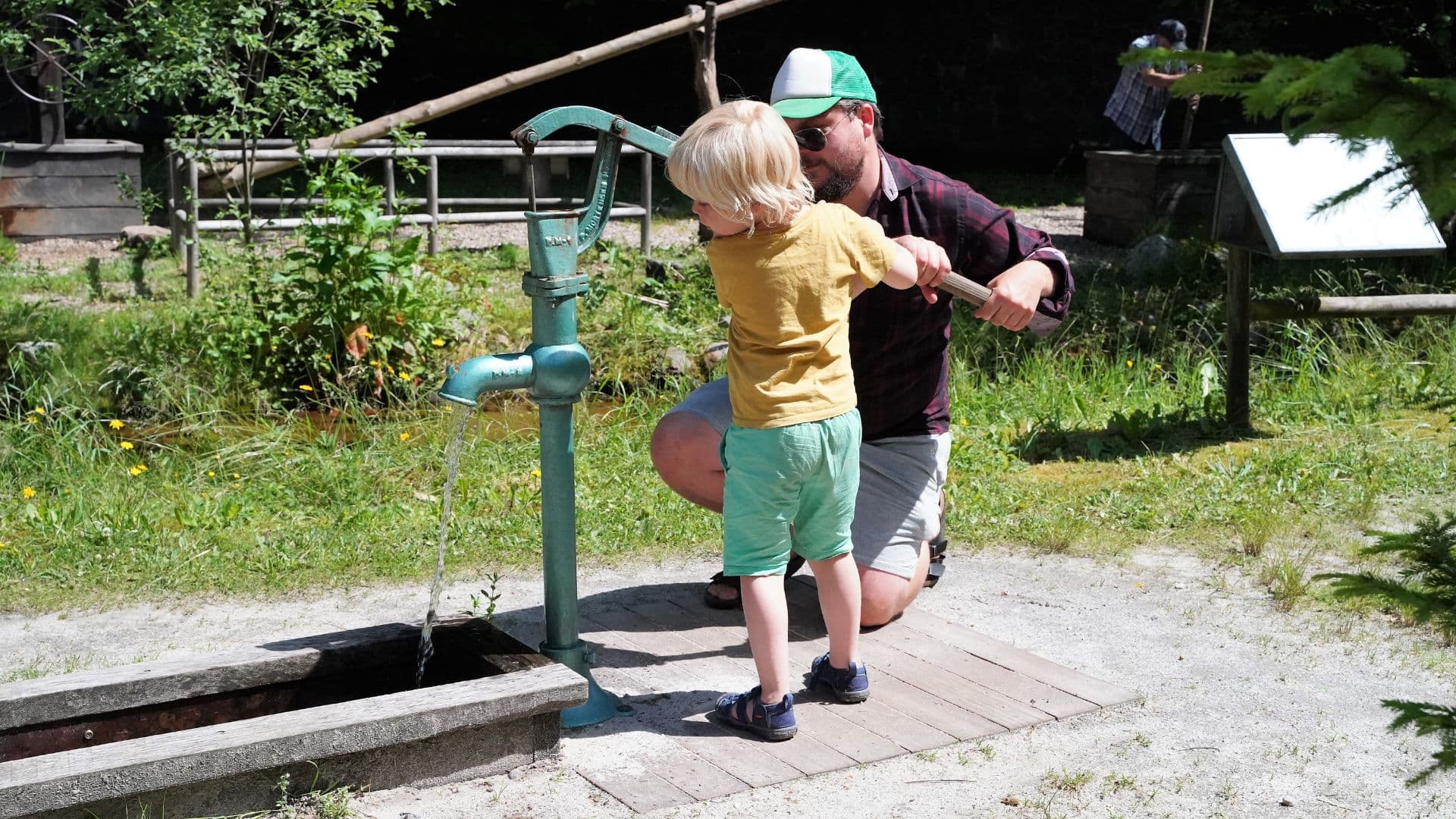 Randbøldalmuseet leg med vand