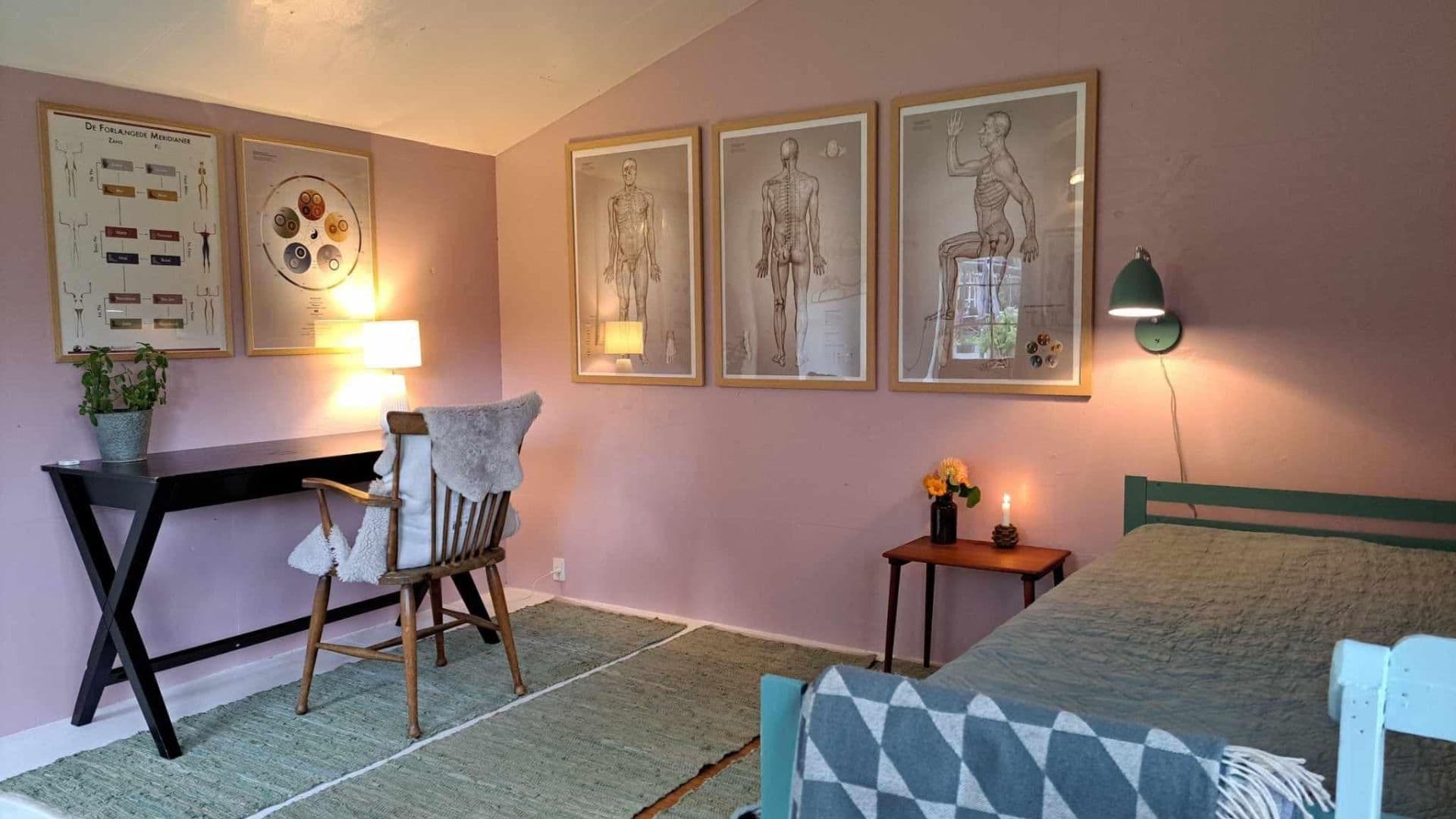 Indefra ferielejlighed ved B&B Harresø Have