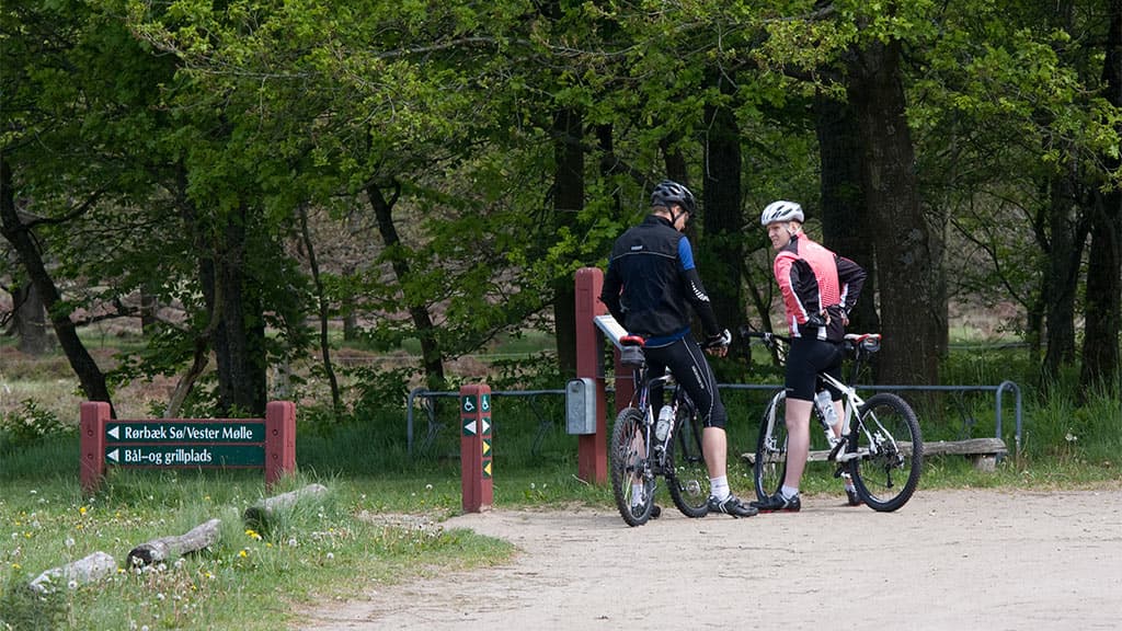 Rørbæk Sø, Tinnet Krat og Gudenåens Udspring