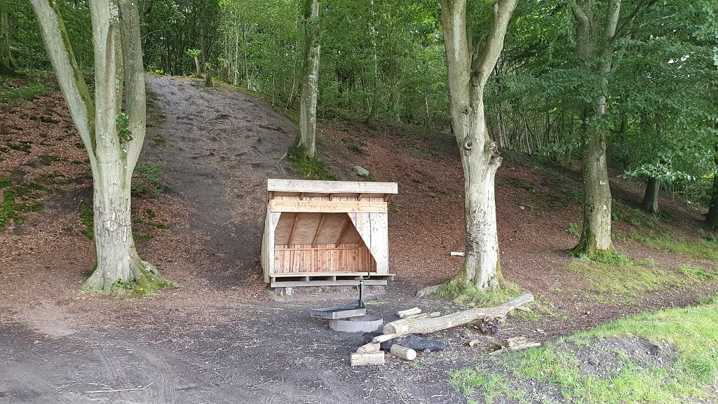 Shelterpladsen ved Ørnedalsbugten, Hobro