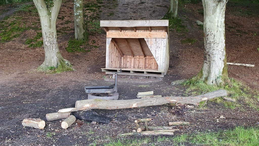 Shelterpladsen ved Ørnedalsbugten, Hobro
