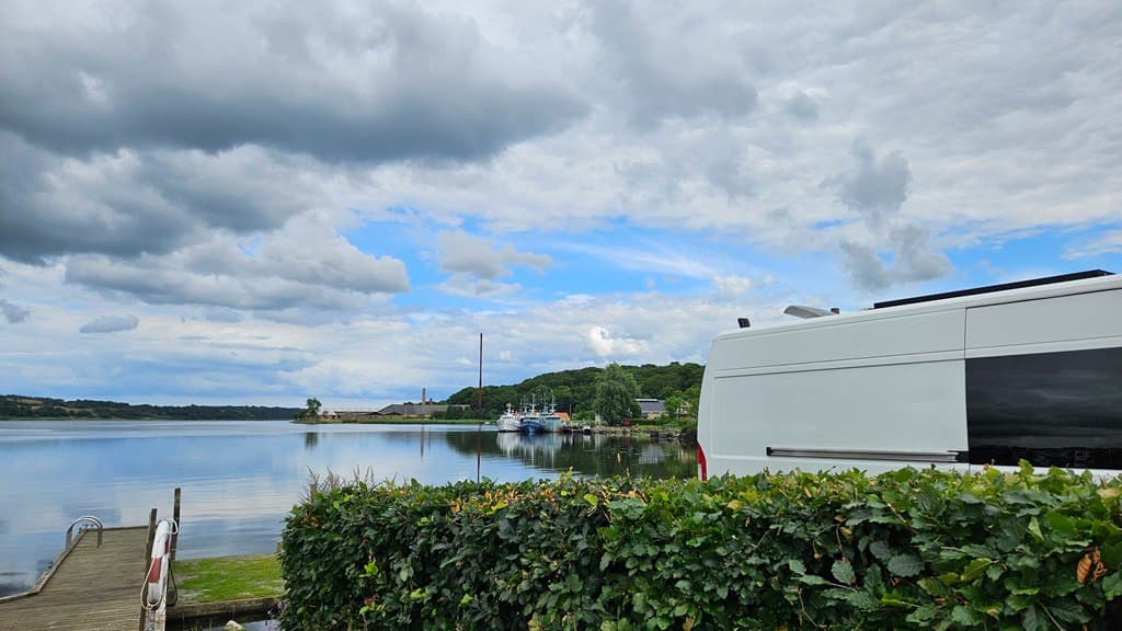 Autocamperplads v. Fiskerihavn Hobro