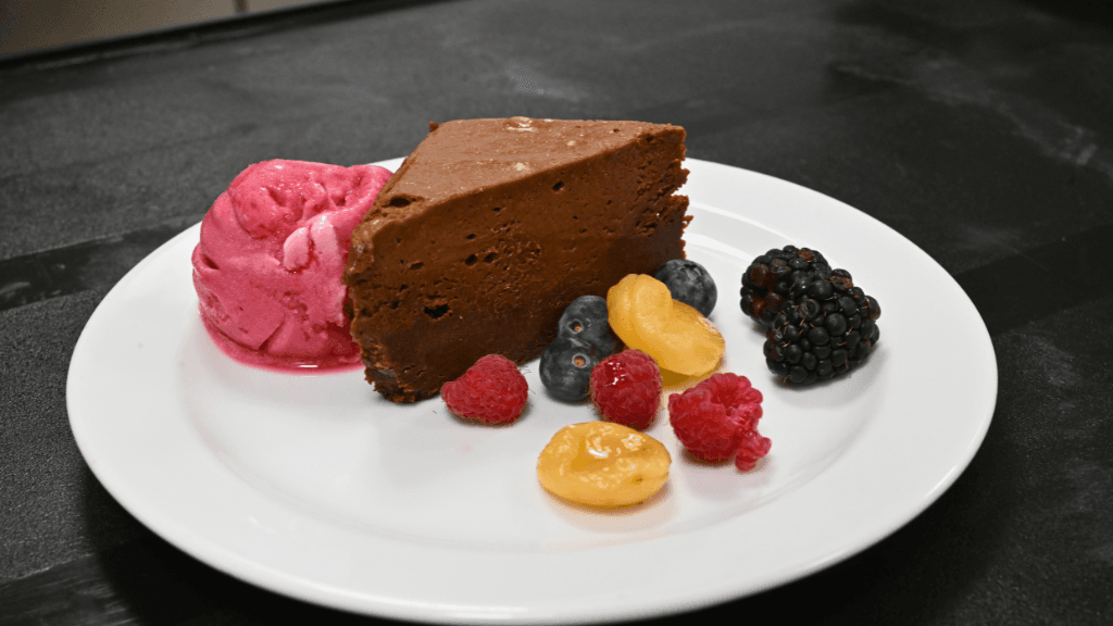 Dessert, Restaurant Rold Gl. Kro