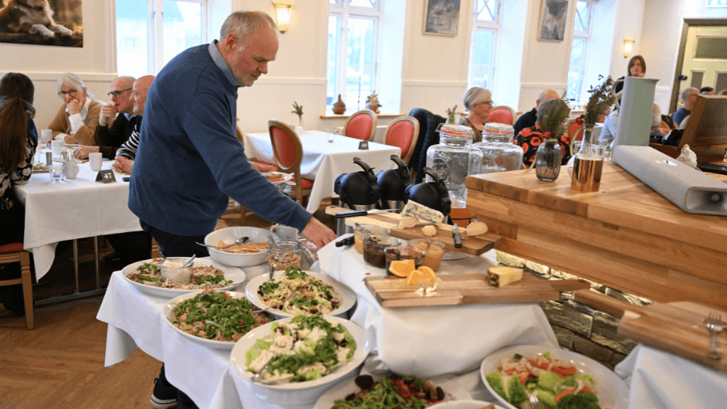 Brunchbuffet, Restaurant Rold Gl. Kro