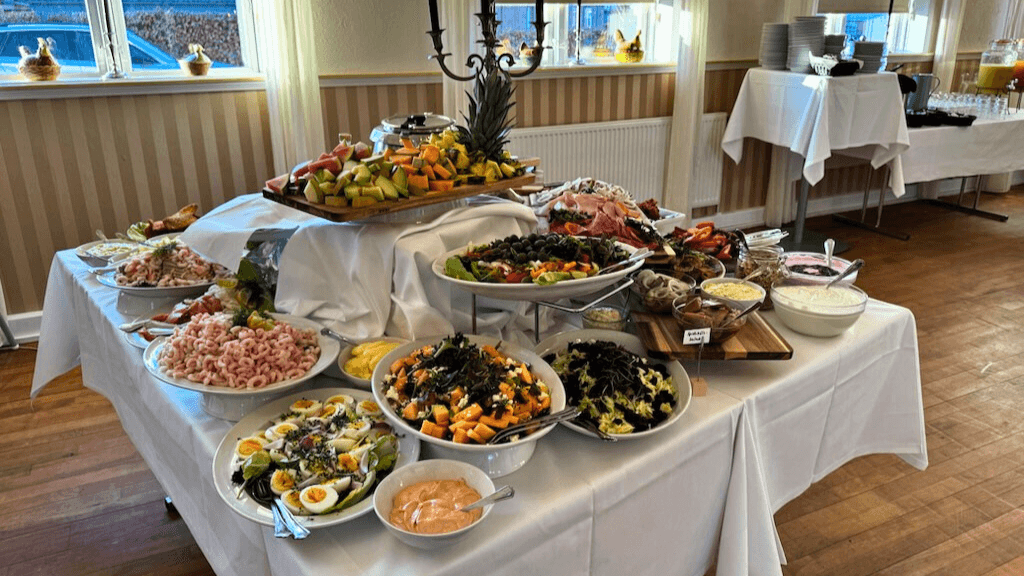 Brunchbuffet, Restaurant Rold Gl. Kro