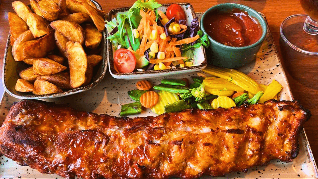 Spareribs hos Café 89