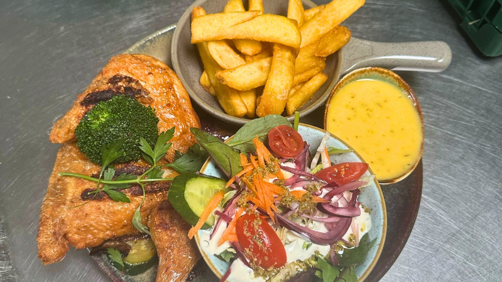 Grillkylling hos Café Enzo