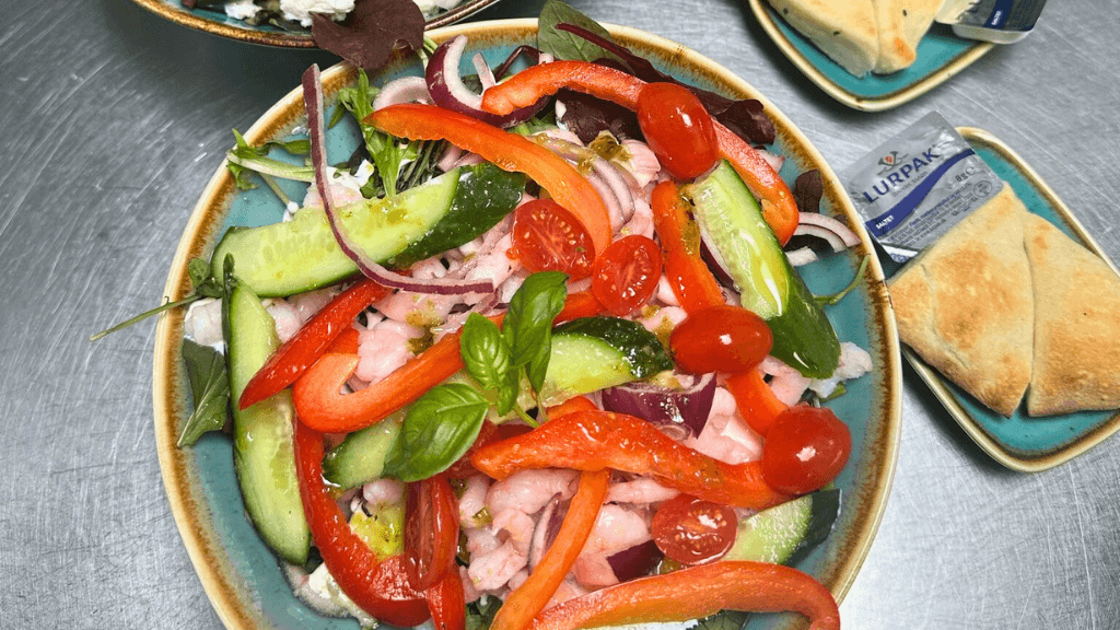 Salat hos Café Enzo