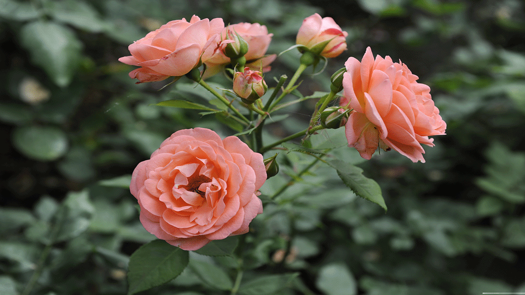 Der Rosenpark in Aalestrup