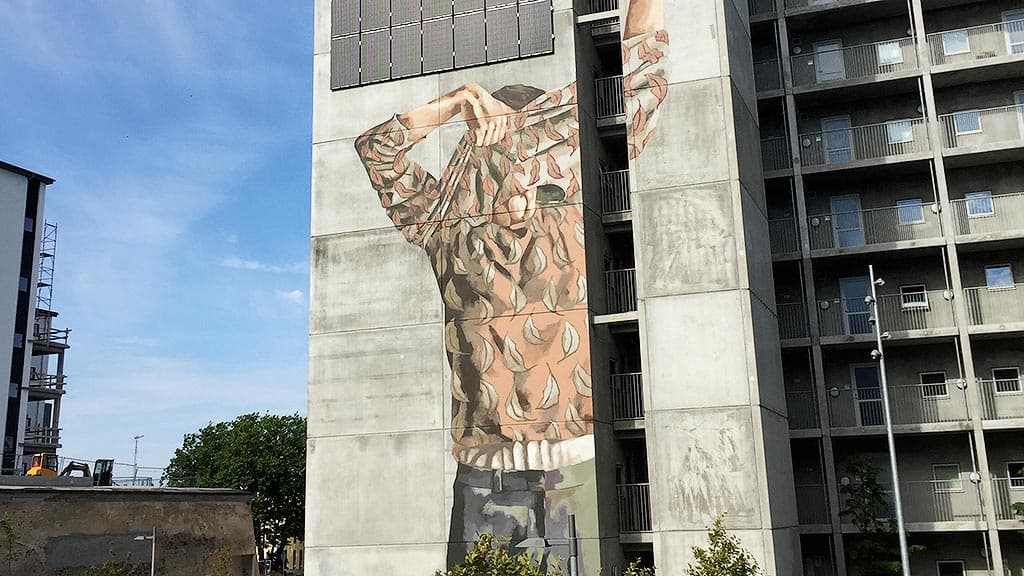 Street art - Hyuro - Alexander Foss Gade 16